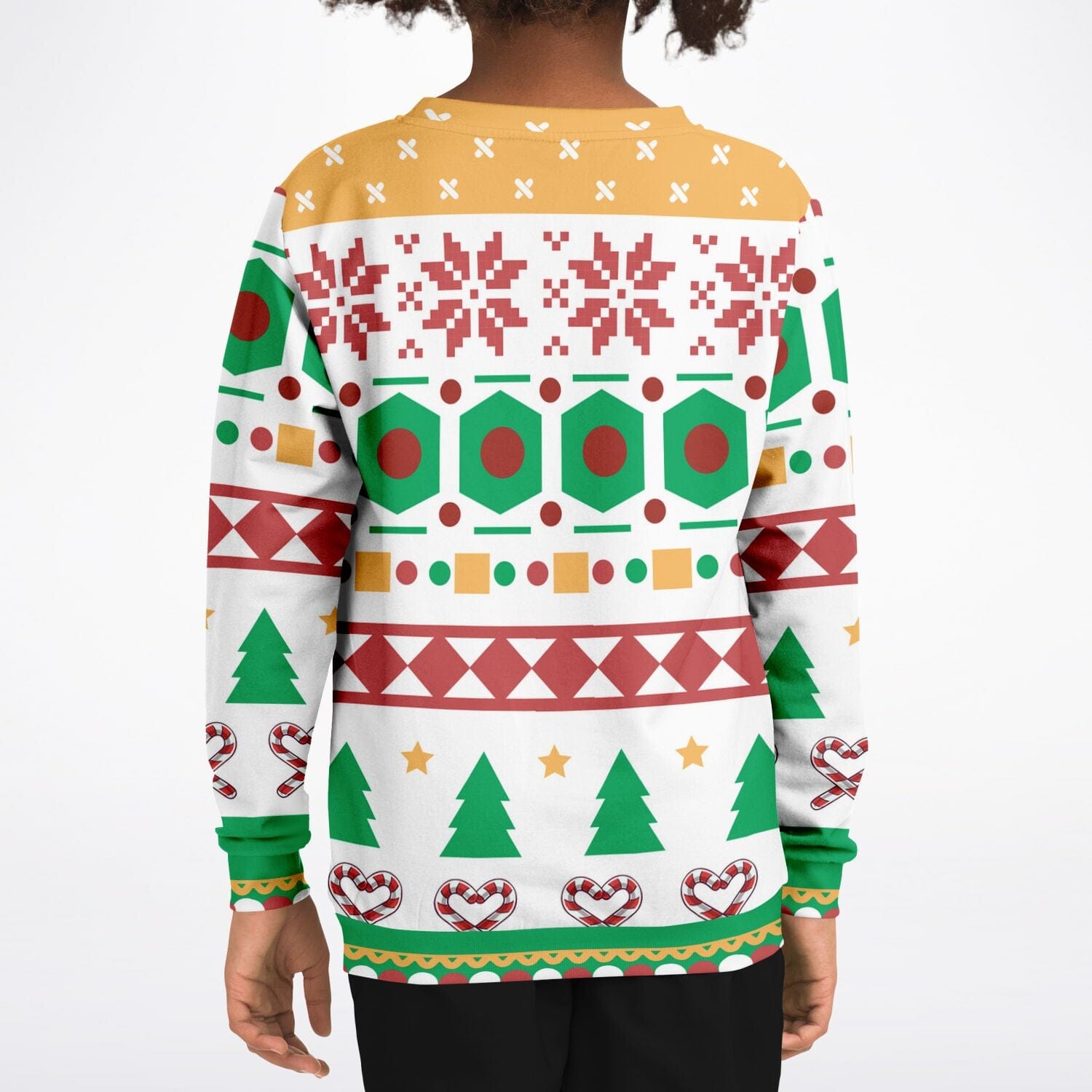 Yo Ho Ho Ugly Christmas Sweatshirt Kids Unisex    - HolidayShoppingFinds