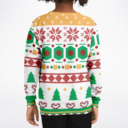 Yo Ho Ho Ugly Christmas Sweatshirt Kids Unisex    - HolidayShoppingFinds