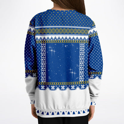 Snow Globe Ugly Christmas Sweatshirt Kids Unisex    - HolidayShoppingFinds