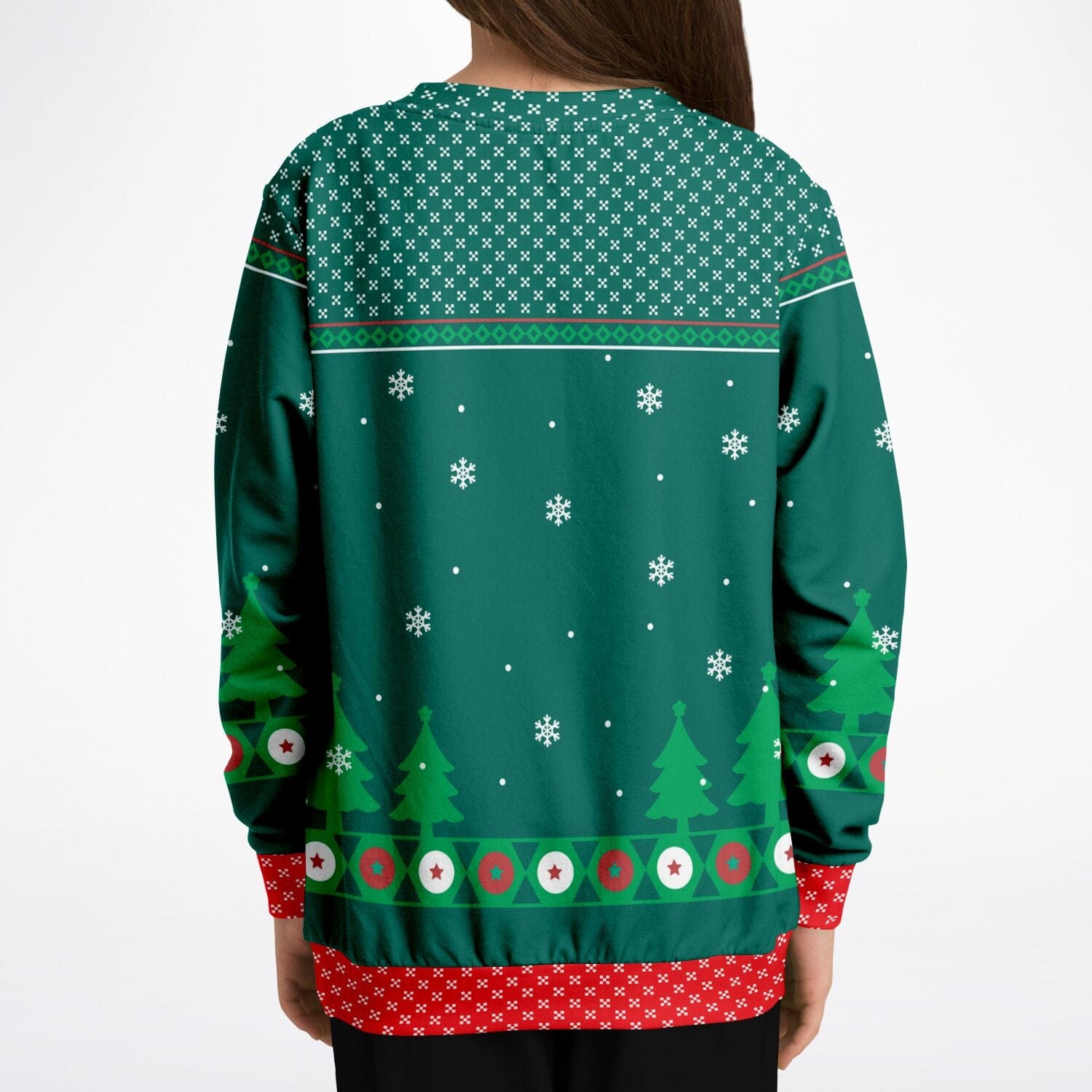 Ninja Elf  Ugly Christmas Sweatshirt Kids Unisex    - HolidayShoppingFinds