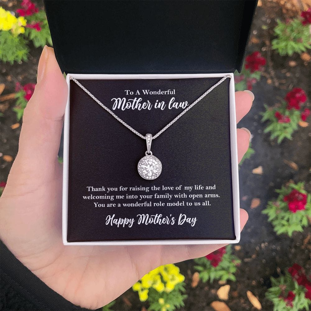 To Wonderful Mother-in-law Necklace, Mother's Day Gift from Daughter-in-Law    - HolidayShoppingFinds