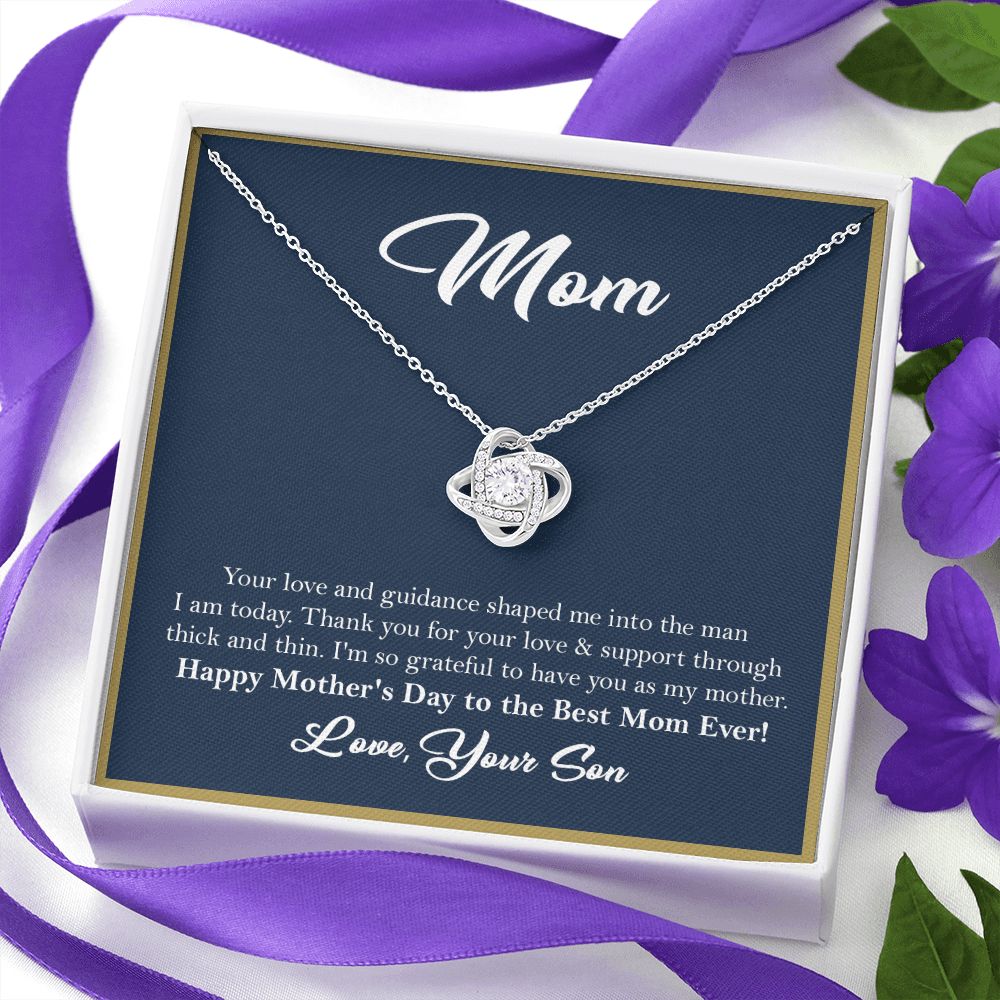 Buy Mother's Birthday Gift - I Love Mom Heart Pendant Necklace Fashion  Jewelry Mother's Day Gift Blue at Amazon.in