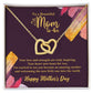 Expecting Mom-to-be Necklace,  1st Mothers Day Gift for Pregnant Mom 18K Yellow Gold Finish Two-Toned Box  - HolidayShoppingFinds