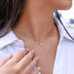 To My Wife 18K Gold Delicate Heart Necklace Gift From Husband    - HolidayShoppingFinds