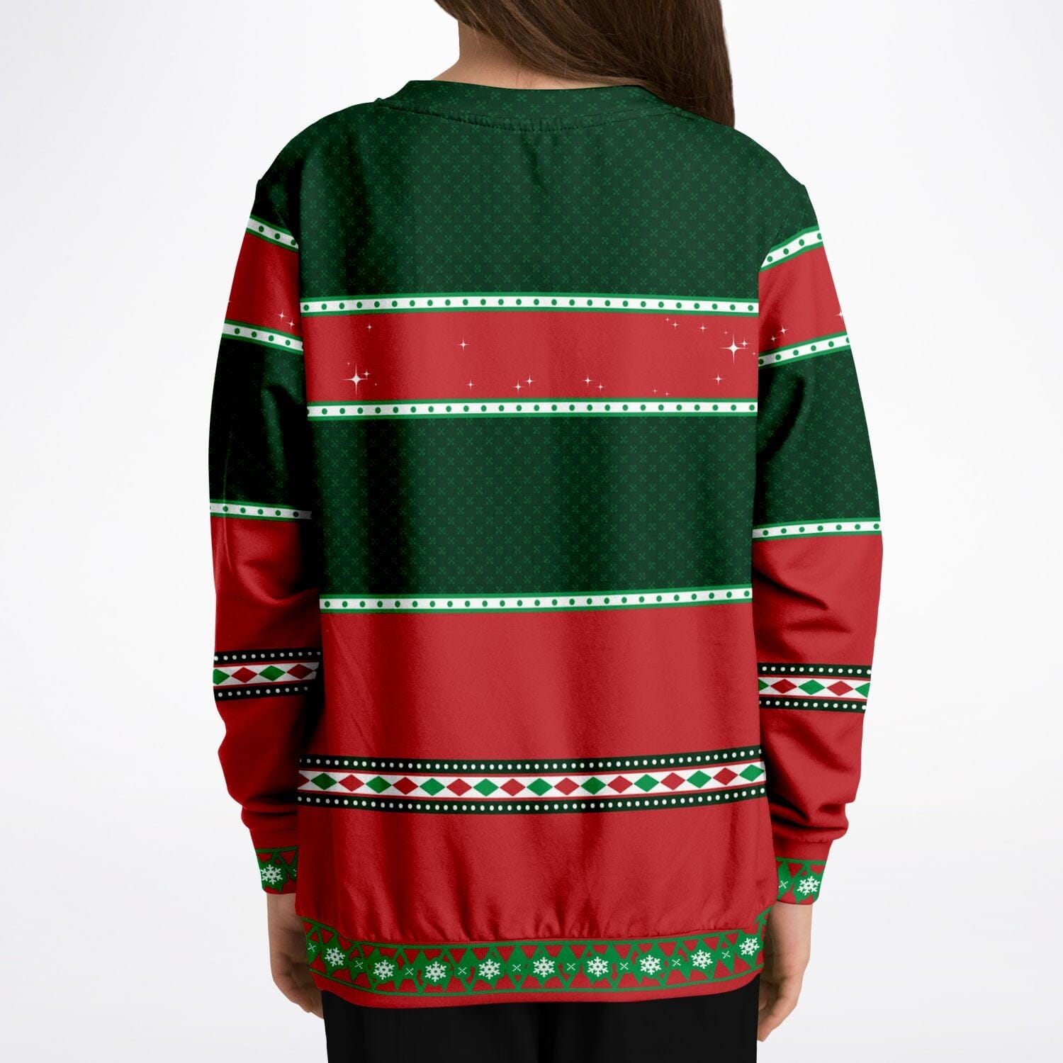 Naughty List Ugly Christmas Sweatshirt Funny Xmas Kids Unisex    - HolidayShoppingFinds