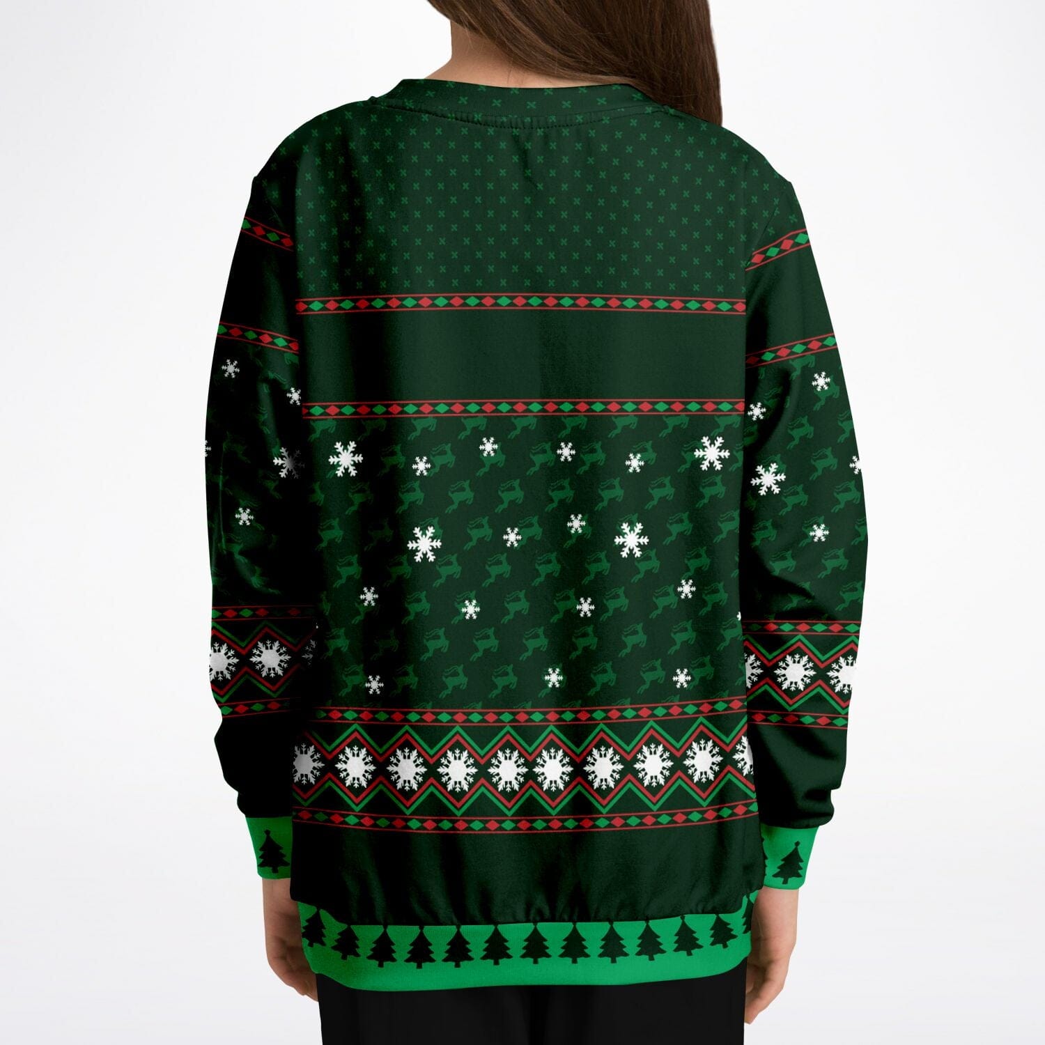 Sledgehog Ugly Christmas Sweatshirt Kids Unisex    - HolidayShoppingFinds